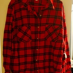 Women's Flannel Shirt size 2X